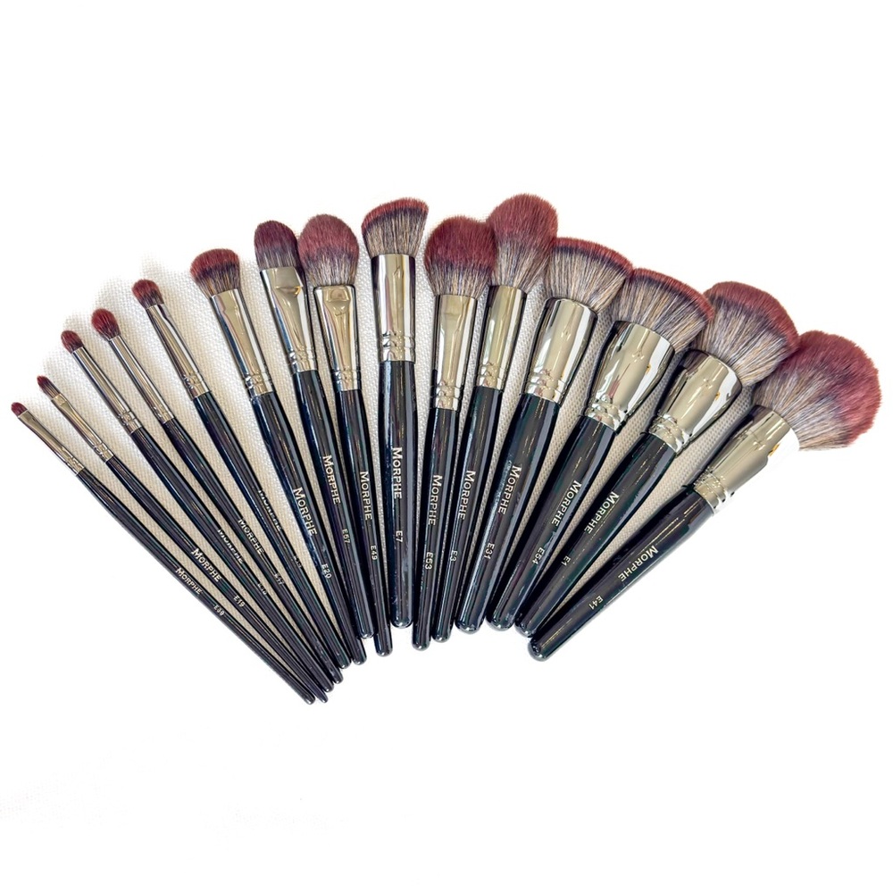 Morphe Elite 2 Collection Makeup Brushes (15 brushes from Morphe Elite 2 Series)